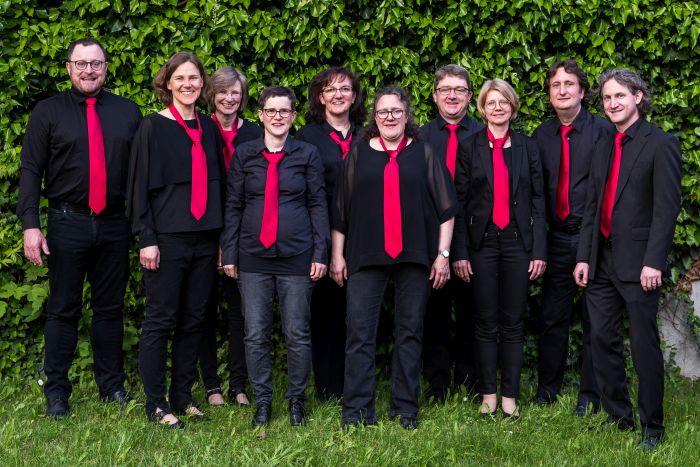 Die Vokalisten in Mering, Mai 2023, Foto: Ralph Romer